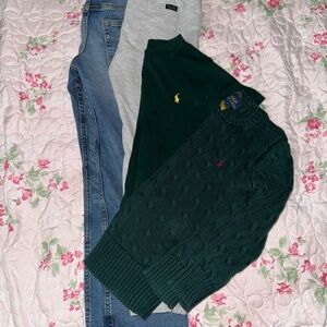 Polo by Ralph Lauren Forest Green Top